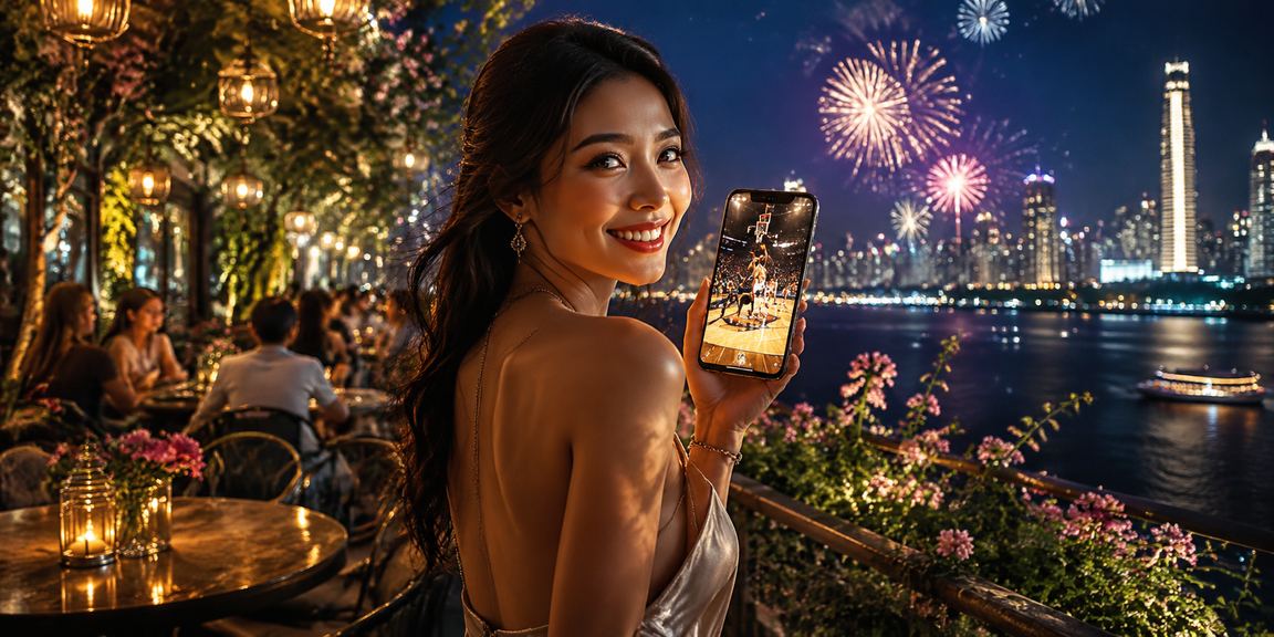 Người dùng Sài Gòn xem phân tích thể thao tại quán cà phê